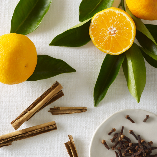 Winter Tealights: Spicy Cinnamon Scent Votives (Set of 12)