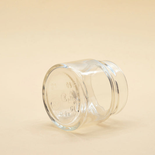 Big Clear Smooth Glass Candle Container Jar | Classic Elegance