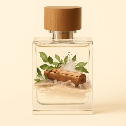 Sandalwood, Sage Leaves & Sea Salt Fragrance Oil | Tranquil, Coastal & Earthy
