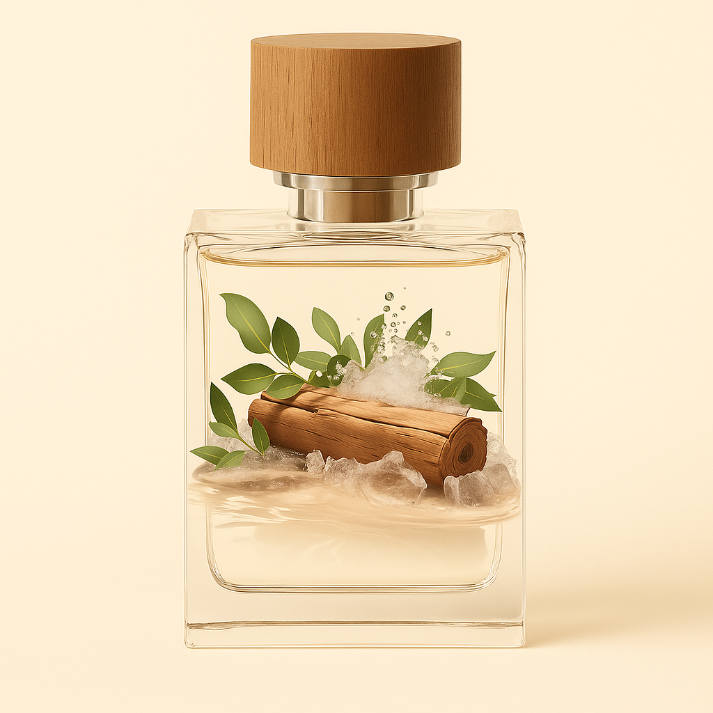 Sandalwood, Sage Leaves & Sea Salt Fragrance Oil | Tranquil, Coastal & Earthy