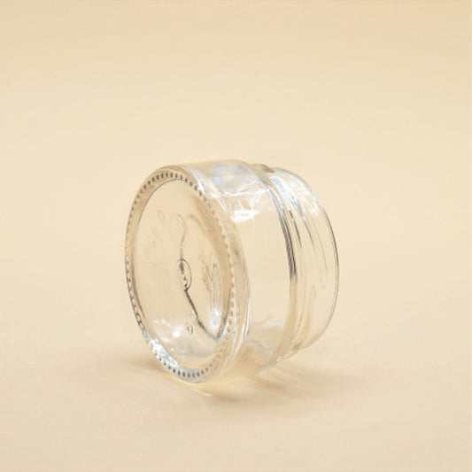 Clear Smooth Glass Candle Container Jar | Versatile, Classic Elegance