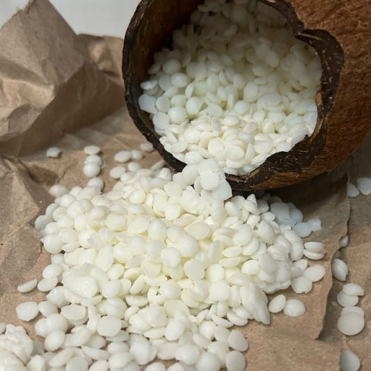 Premium Coconut Wax | Creamy Texture, Maximum Scent Throw | For Luxury Massage Candles