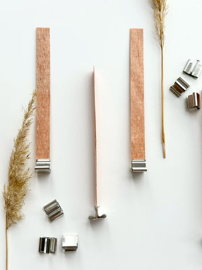 Premium Wooden Wicks | Natural Crackle Sound for Cozy Ambiance