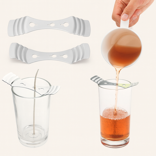 12-Piece Stainless Steel Wick Centering Tool Set | Professional Candle Crafting